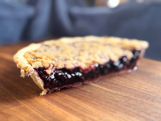 Dutch Blueberry Pie